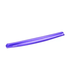 Csuklótámasz billentyűzethez, géltöltésű, FELLOWES &quot;Crystal™ Gel&quot;, lila