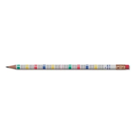 Grafitceruza radírral, HB, kerek, szorzótáblával, KOH-I-NOOR &quot;1231&quot;