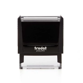 Bélyegző, TRODAT &quot;Printy 4913&quot;, fekete ház, fekete párnával