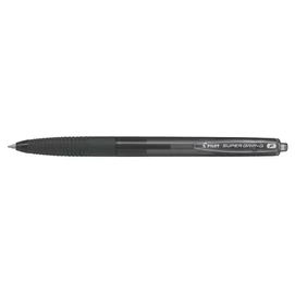 Golyóstoll, 0,22 mm, nyomógombos, PILOT &quot;Super Grip G&quot;, fekete