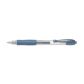 Zseléstoll, 0,32 mm, nyomógombos, PILOT &quot;G-2 Metallic&quot;, kék