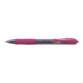 Zseléstoll, 0,32 mm, nyomógombos, PILOT &quot;G-2&quot;, rózsaszín