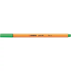 Tűfilc, 0,4 mm, STABILO &quot;Point 88&quot;, világos smaragd