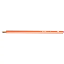 Grafitceruza, HB, hatszögletű, STABILO &quot;Pencil 160&quot;, narancs