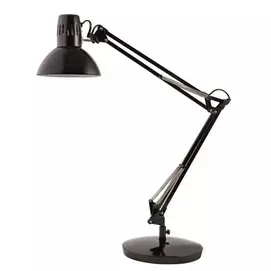 Asztali lámpa, 11 W, ALBA &quot;Architect&quot;, fekete