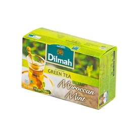Zöld tea, 20x1,5g, DILMAH &quot;Marokkói menta&quot;
