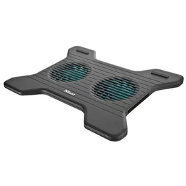 Notebook állvány, ventilátorral, USB, TRUST &quot;Xstream Breeze&quot;, fekete
