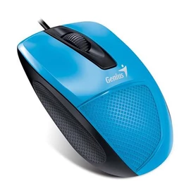 Egér, vezetékes, optikai, normál méret, USB, GENIUS &quot;DX-150X&quot;, kék