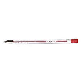 Golyóstoll, 1,0 mm, kupakos, háromszögletű, KORES &quot;K11-M&quot;, piros