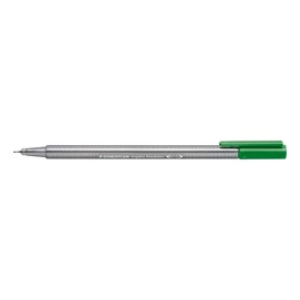 Tűfilc, 0,3 mm, STAEDTLER &quot;Triplus 334&quot;, méregzöld