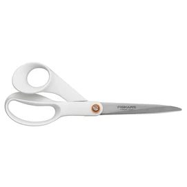 Olló, általános, 21 cm, FISKARS &quot;Functional Form&quot;, fehér