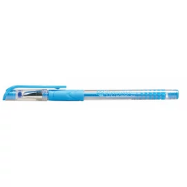 Zseléstoll, 0,2 mm, kupakos, FLEXOFFICE "Handle", kék