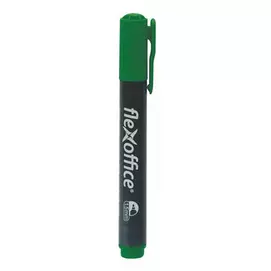 Alkoholos marker, 1,5 mm, kúpos, FLEXOFFICE "PM03", zöld