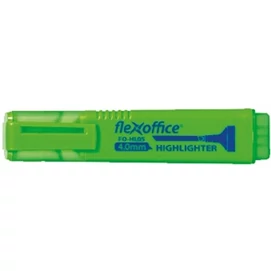 Szövegkiemelő, 1-4 mm, FLEXOFFICE &quot;HL05&quot;, zöld