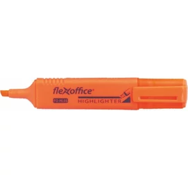 Szövegkiemelő, 1-4 mm, FLEXOFFICE &quot;HL05&quot;, narancs