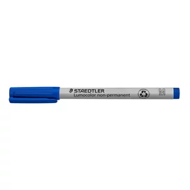 Alkoholmentes marker, OHP, 1 mm, STAEDTLER &quot;Lumocolor® 315 M&quot;, kék