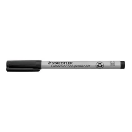 Alkoholmentes marker, OHP, 1 mm, STAEDTLER &quot;Lumocolor® 315 M&quot;, fekete