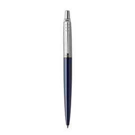 Golyóstoll, 0,7 mm, ezüst színű klip, royal kék tolltest, PARKER, &quot;Royal Jotter&quot;, kék