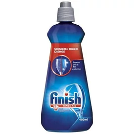 Gépi öblítőszer, 400 ml, FINISH, &quot;Shine&amp;Dry&quot;, regular