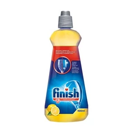 Gépi öblítőszer, 400 ml, FINISH, &quot;Shine&amp;Dry&quot;, citrom