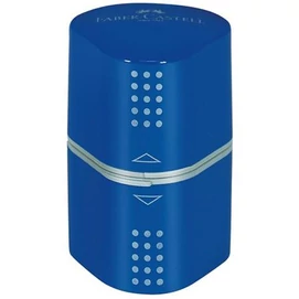 Hegyező, háromlyukú, FABER-CASTELL &quot;Grip 2001 Trio&quot;, vegyes színek
