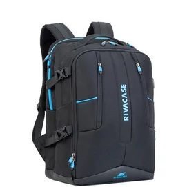 Notebook backpack for gaming accessories, 17,3&quot;, RIVACASE &quot;Borneo ECO 7860&quot;, fekete