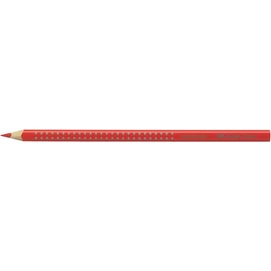 Színes ceruza, háromszögletű, FABER-CASTELL &quot;Grip 2001&quot;, piros