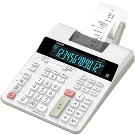 Számológép, szalagos, 12 számjegy, 2 színű nyomtató, CASIO &quot;FR-2650 RC&quot;