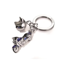 Kulcstartó, 2 charm dísszel, SWAROVSKI® kristályokkal, TROIKA &quot;Key cruising&quot;