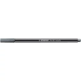 Rostirón, 1,4 mm, STABILO &quot;Pen 68 metallic&quot;, ezüst