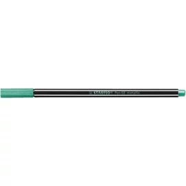 Filctoll, 1,4 mm, STABILO "Pen 68 metallic", metálzöld
