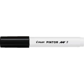 Dekormarker, 1 mm, PILOT &quot;Pintor F&quot;, fekete