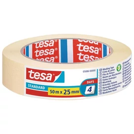 Festő- és mázolószalag, 25 mm x 50 m, TESA &quot;Standard 5086&quot;