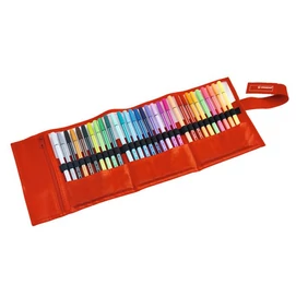 Rostirón, készlet, 1 mm, felcsavarható szett, STABILO &quot;Pen 68&quot;, 30 különböző szín