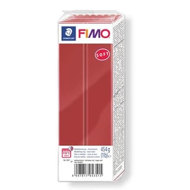 Gyurma, 454 g, égethető, FIMO &quot;Soft&quot;, karácsonypiros