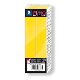 Gyurma, 454 g, égethető, FIMO &quot;Professional&quot;, sárga