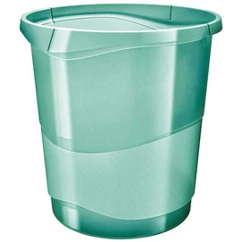 Papírkosár, 14 liter, ESSELTE &quot;Colour`Breeze&quot;, áttetsző zöld