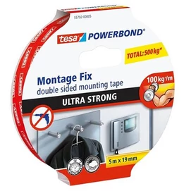 Ragasztószalag, kétoldalas, ultra erős, 19 mm x 5 m, TESA &quot;Powerbond&quot;