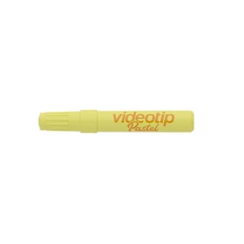 Szövegkiemelő, 1-4 mm, ICO &quot;Videotip&quot;, pasztell sárga