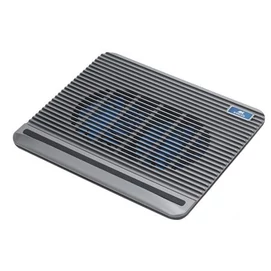 Notebook állvány, hűtőventilátorral, 15,6&quot;, RIVACASE &quot;5555&quot;, ezüst