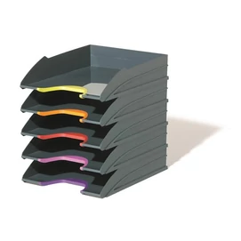 Irattálca szett, műanyag, 5 részes, DURABLE &quot;VARICOLOR® 5&quot;