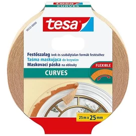 Festő- és mázolószalag, ívekhez, 25 mm x 25 m, TESA &quot;Perfect Curves&quot;