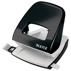 Lyukasztó, kétlyukú, 30 lap, LEITZ &quot;Nexxt Wow&quot;, fekete