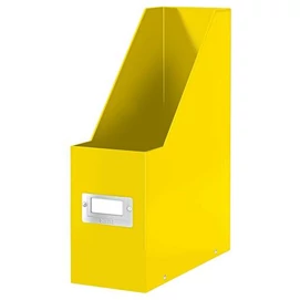 Iratpapucs, PP/karton, 95 mm, LEITZ &quot;Click&amp;Store&quot;, sárga