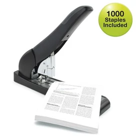 Tűzőgép, nagyteljesítményű, 923/10-24, 210 lap, RAPESCO &quot;ECO HD-210&quot;, fekete