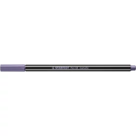 Filctoll, 1,4 mm, STABILO &quot;Pen 68 metallic&quot;, metál lila