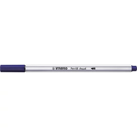 Ecsetirón, STABILO &quot;Pen 68 brush&quot;, sötétkék