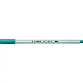 Ecsetirón, STABILO &quot;Pen 68 brush&quot;, türkizkék