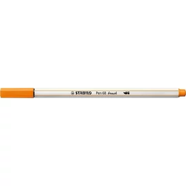 Ecsetirón, STABILO &quot;Pen 68 brush&quot;, narancs
