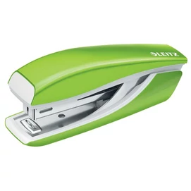 Tűzőgép, mini, No. 10, 10 lap, fém, LEITZ&quot;Nexxt Wow&quot;, zöld